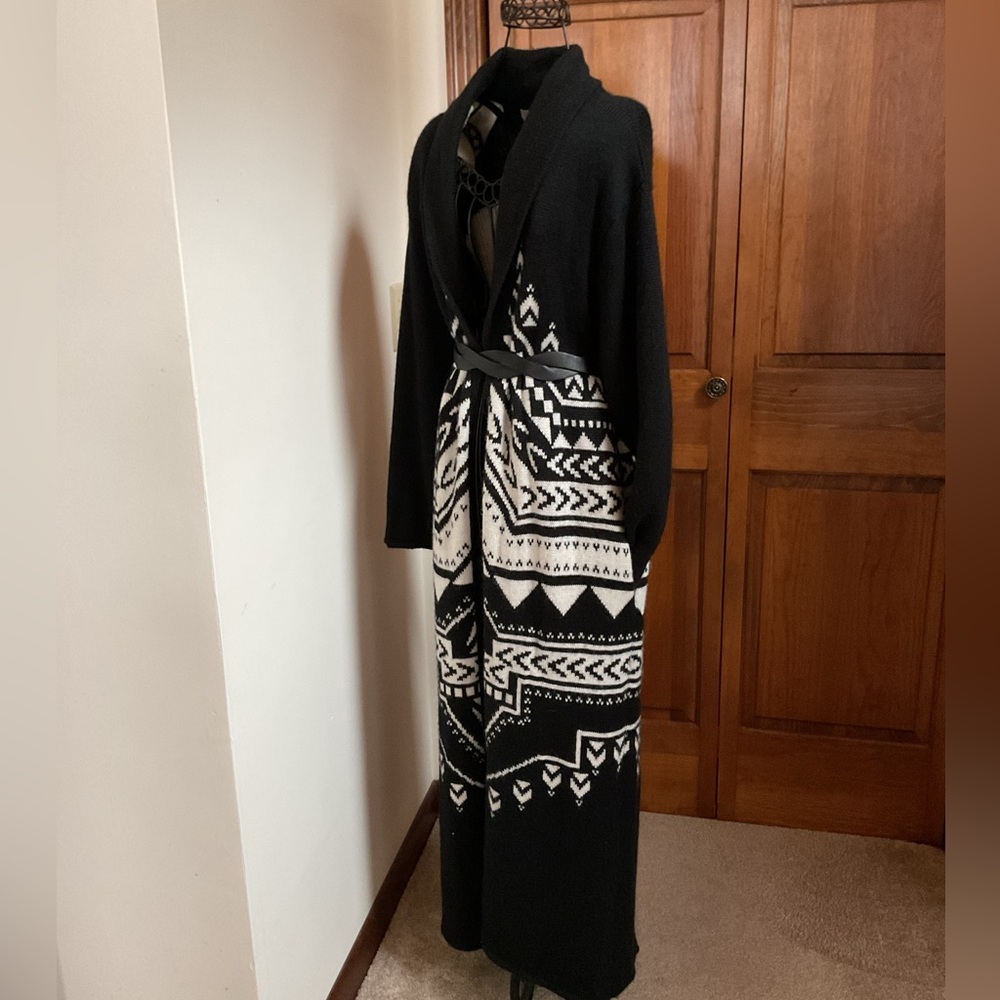 Mara Hoffman Open Front Sweater, Medium - Picture 3 of 6